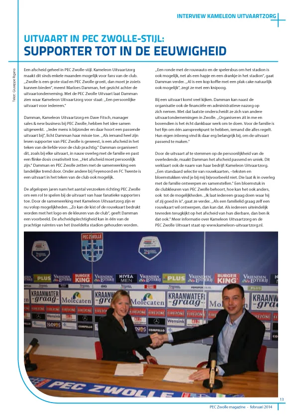 Interview Kameleon Uitvaart Interview Kameleon Uitvaart